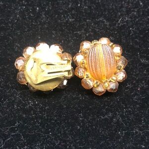 W. Germany vintage clip earrings